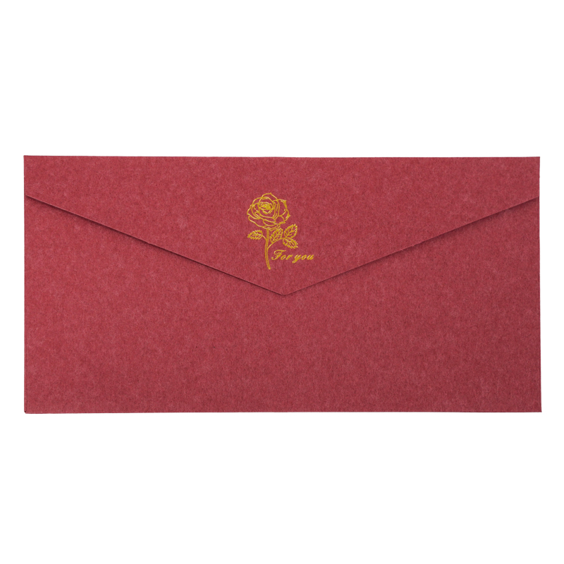 Sobre de papel boutique reciclado Lipack con logotipo para regalo