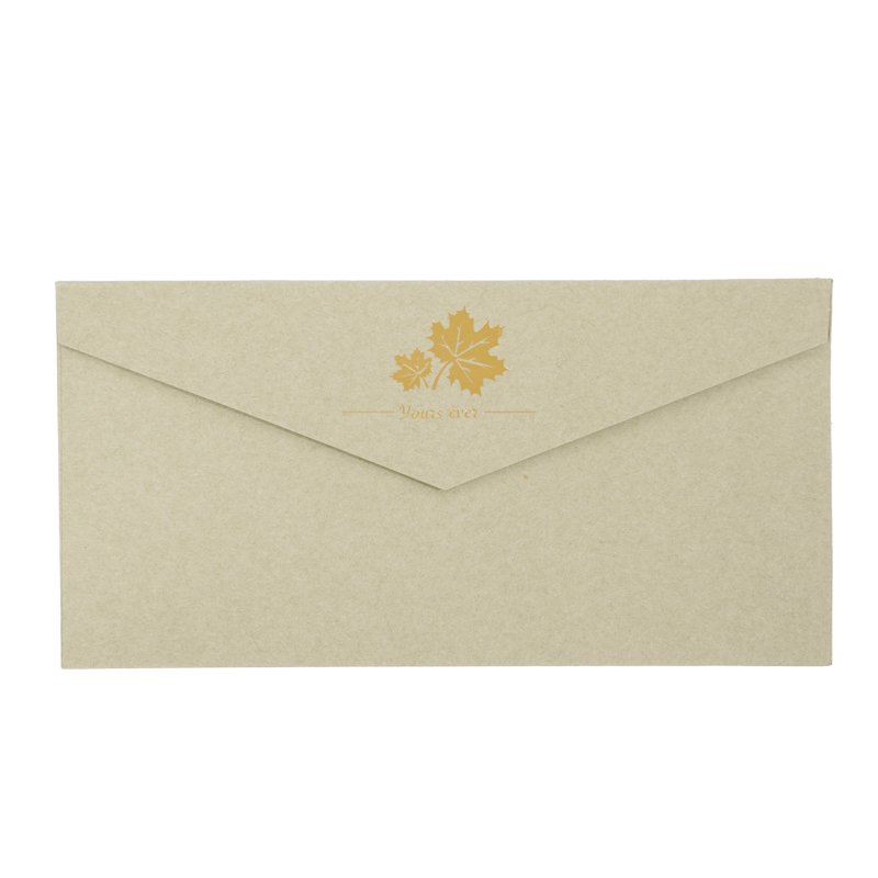Sobre de papel boutique reciclado Lipack con logotipo para regalo